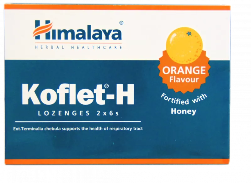 Koflet-H cu aroma de portocale x 12 comprimate, [],medik-on.ro