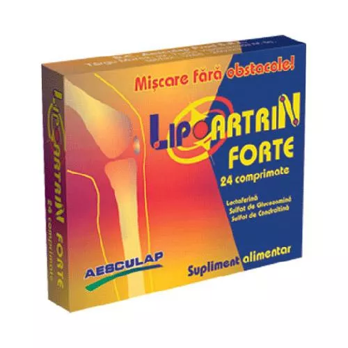 LipoArtrin Forte x 24 comprimate, [],medik-on.ro