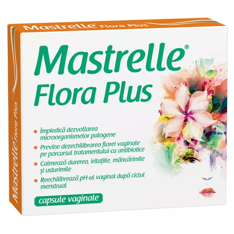 Mastrelle Flora plus x 10 capsule vaginale, [],medik-on.ro