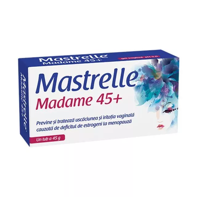 Mastrelle Madame gel vaginal lubrifiant x 45 grame, [],medik-on.ro