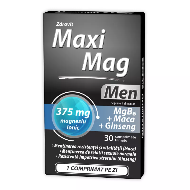 Maximag Men x 30 comprimate, [],medik-on.ro