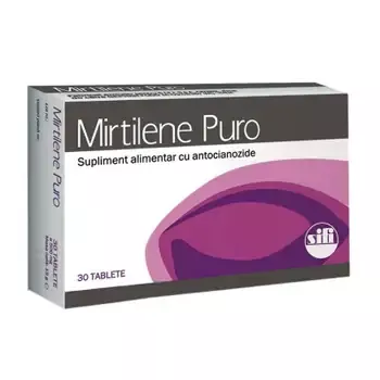 Mirtilene puro x 30 tablete, [],medik-on.ro