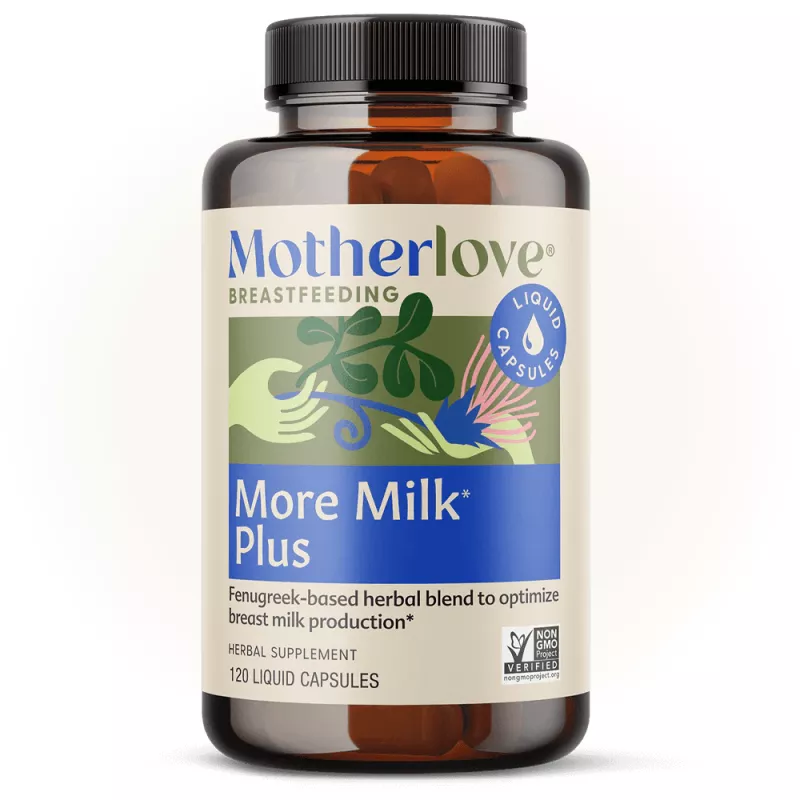 Motherlove More Milk plus pentru stimularea lactatiei x 120 capsule, [],medik-on.ro