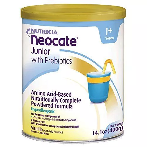 Neocate Junior cu aroma de vanilie, formula lapte praf hipoalergenica de la 12 luni x 400 grame, [],medik-on.ro