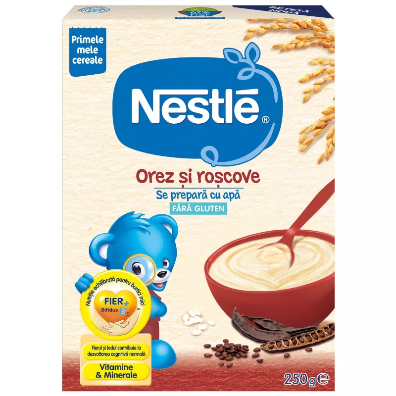 Nestle cereale Orez si roscove, 250gr, [],medik-on.ro