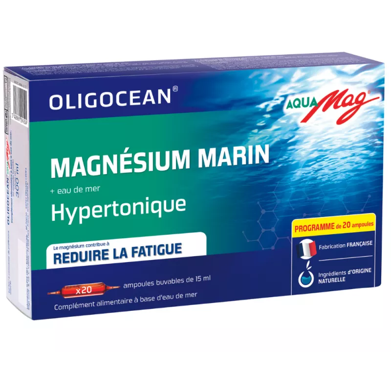 Oligocean Magneziu Marin AquaMag 15ml x 20 fiole, [],medik-on.ro