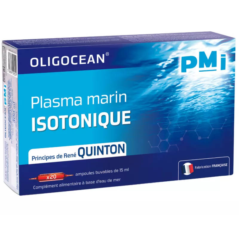 Oligocean Plasma marina Izotonica (metoda Rene Quinton) 15ml x 20 fiole, [],medik-on.ro