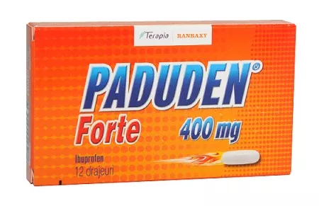 Paduden Forte 400mg x 12 comprimate, [],medik-on.ro