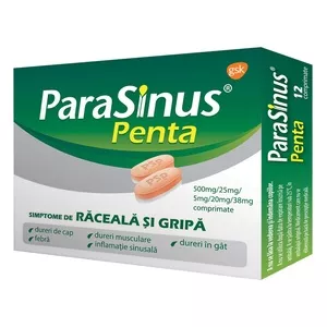 Parasinus Penta x 24 comprimate, [],medik-on.ro