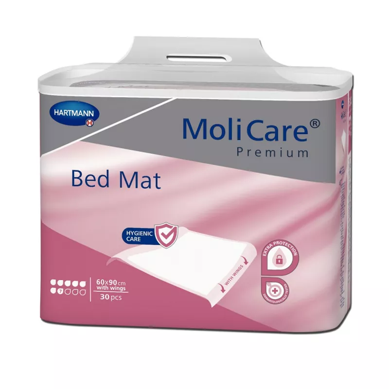 Paul Hartmann Molicare premium bed mat (aleze) 7 picaturi 60 cm x 90 cm x 30 bucati, [],medik-on.ro
