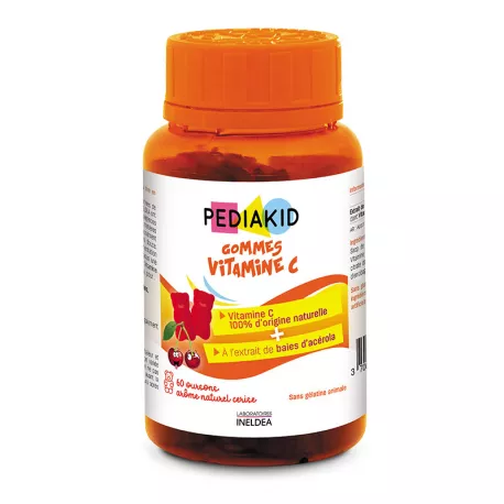 Pediakid Gommes Vitamina C x 60 jeleuri, [],medik-on.ro
