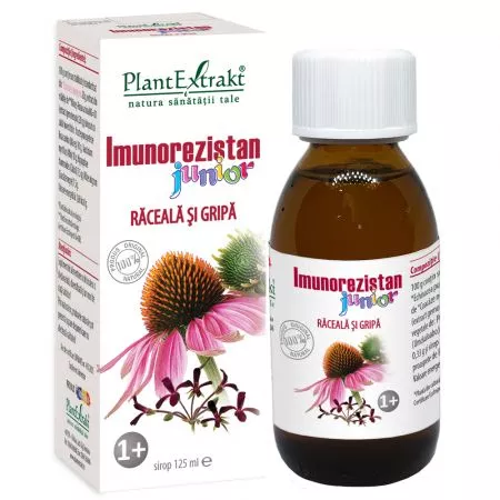 Plant Extrakt Imunorezistan Junior x 125ml, [],medik-on.ro