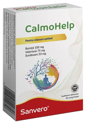 Sanvero CalmoHelp x 30 comprimate, [],medik-on.ro