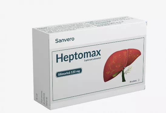 Sanvero Heptomax x 30 comprimate, [],medik-on.ro