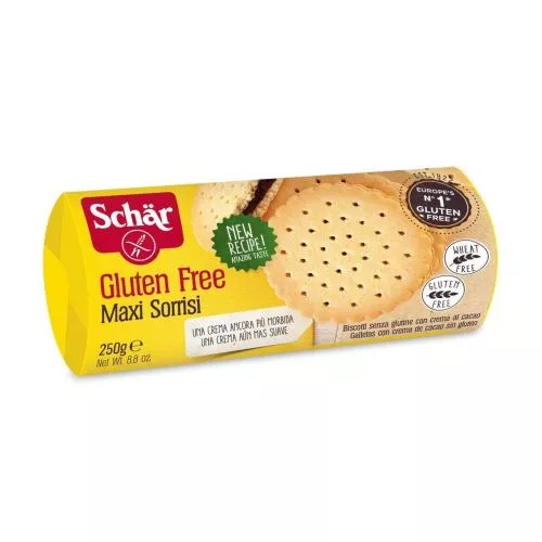 Schar Biscuiti Sorrisi fara gluten x 250 grame, [],medik-on.ro