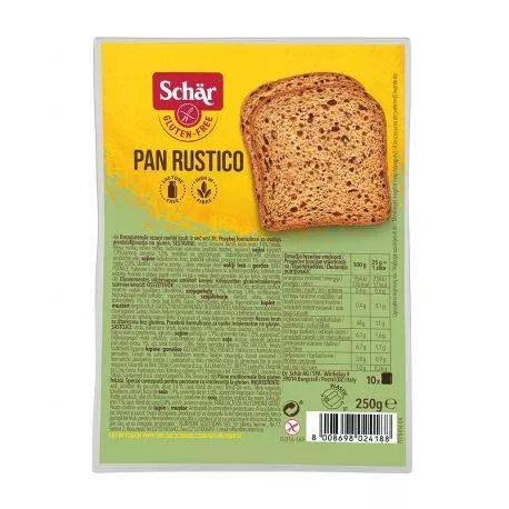 Schar Paine fara gluten Pan Rustico x 225 grame, [],medik-on.ro