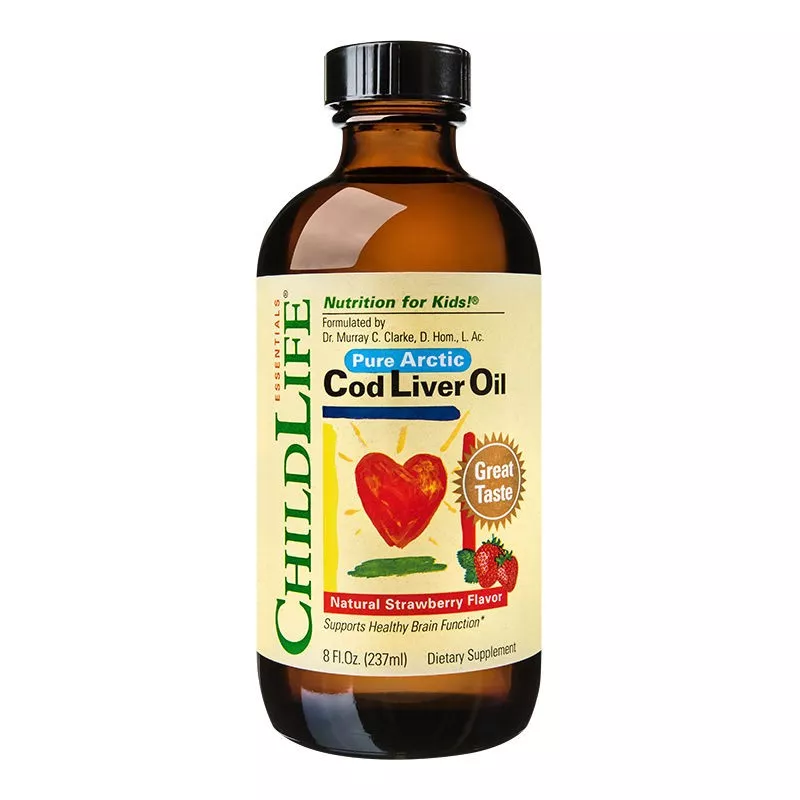 Secom Ulei ficat de cod x 237ml (ChildLife cod liver oil) , [],medik-on.ro