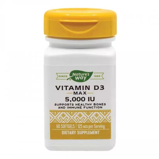 Secom Vitamina D3 5000UI x 60 capsule moi, [],medik-on.ro