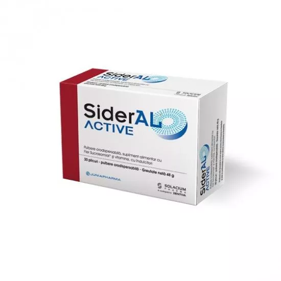Sideral Active x 30 plicuri orodispersabile, [],medik-on.ro