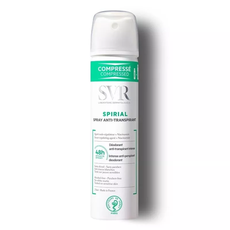 SVR Spirial Spray antiperspirant x 75ml, [],medik-on.ro