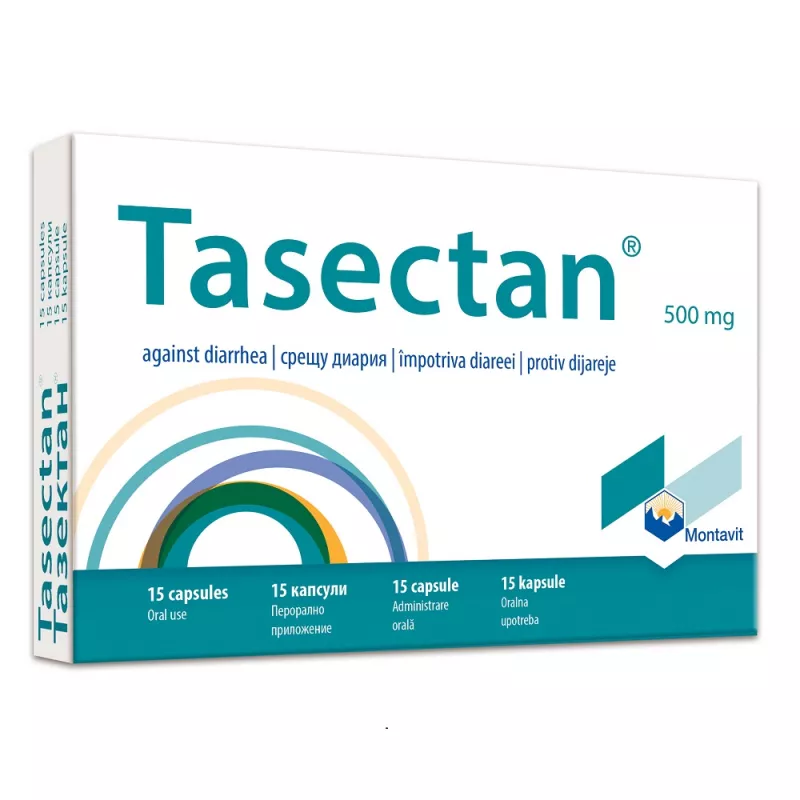 Tasectan 500mg x 15 capsule, [],medik-on.ro