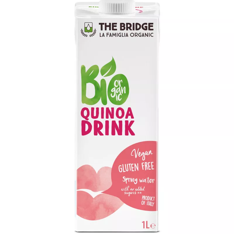 The Bridge lapte bio din quinoa x 1 litru, [],medik-on.ro