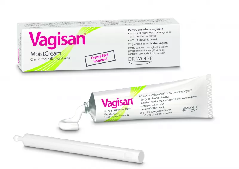 Vagisan moistcream crema vaginala x 25 grame, [],medik-on.ro