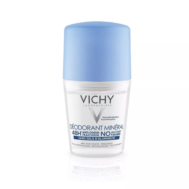 Vichy Deo roll-on mineral eficacitate 48h x 50ml, [],medik-on.ro