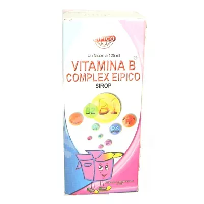 Vitamina B complex sirop x 125ml, [],medik-on.ro
