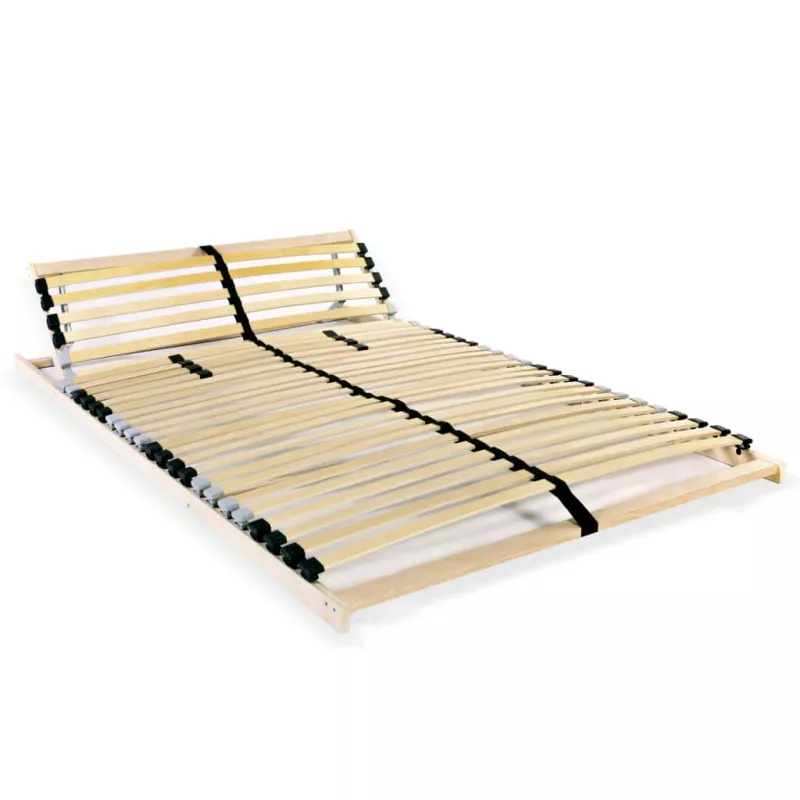 Bază de pat cu șipci, 28 șipci, 7 zone, 100 x 200 cm, [],https:mobideco.ro