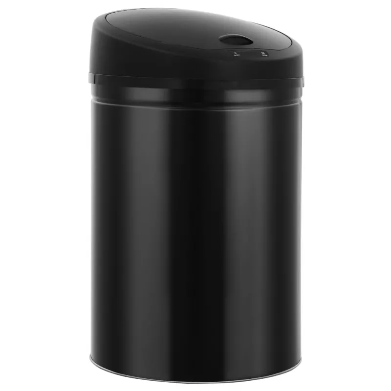 Coș de gunoi automat cu senzor, 32 L, negru, [],mobideco.ro