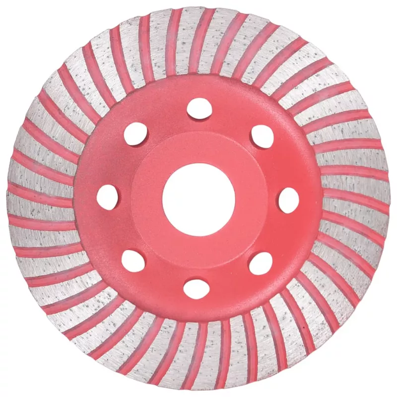 Disc de polizare diamantat tip cupă, cu turbo, 115 mm, [],mobideco.ro