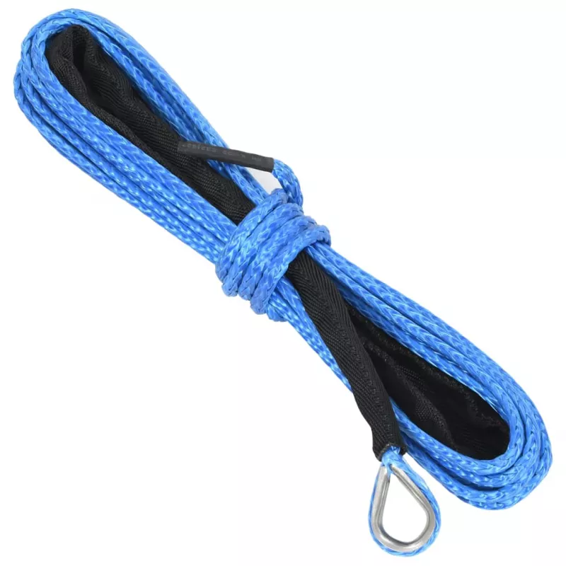 Frânghie de troliu, albastru, 5 mm x 9 m, [],https:mobideco.ro