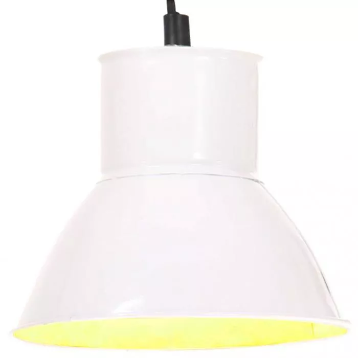 Lampă suspendată, 25 W, alb, rotund, 17 cm E27, [],mobideco.ro
