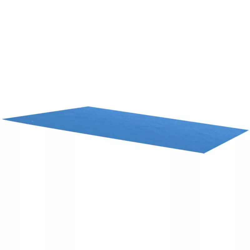 Prelată pentru piscină dreptunghiulară, 260 x 160 cm, PE albastru, [],mobideco.ro