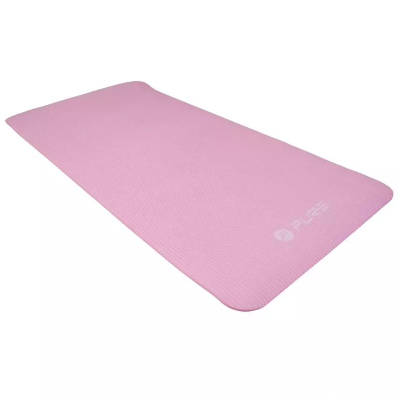 Pure2Improve Saltea de yoga, roz, 120 x 60 x 1 cm, cauciuc, [],mobideco.ro