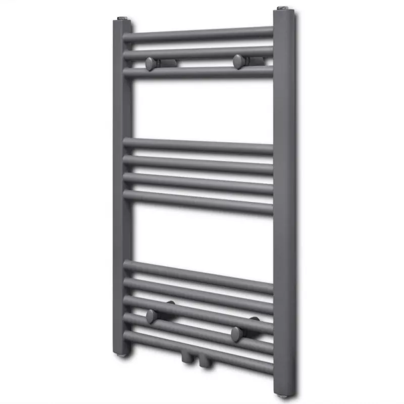 Radiator port-prosop incălzire centrală baie, drept, 500 x 764 mm, gri, [],https:mobideco.ro