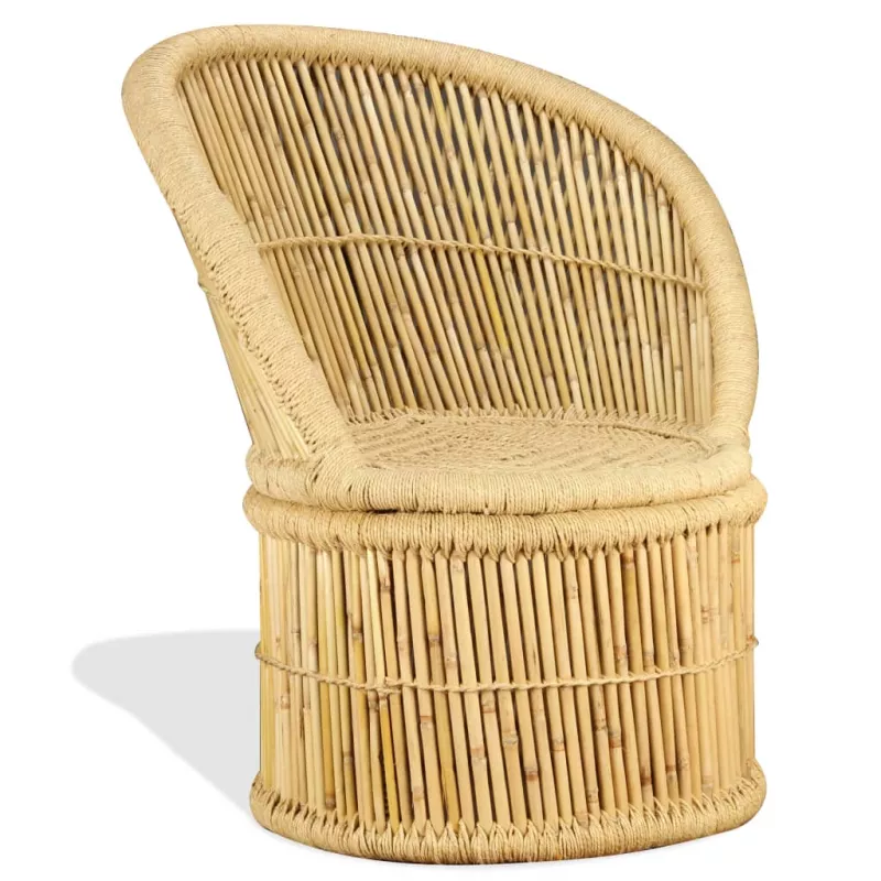 Scaun din bambus, [],mobideco.ro