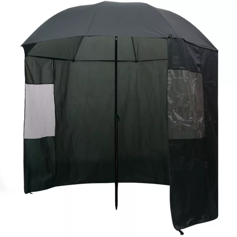 Umbrelă pentru pescuit, 240 x 210 cm, verde, [],mobideco.ro