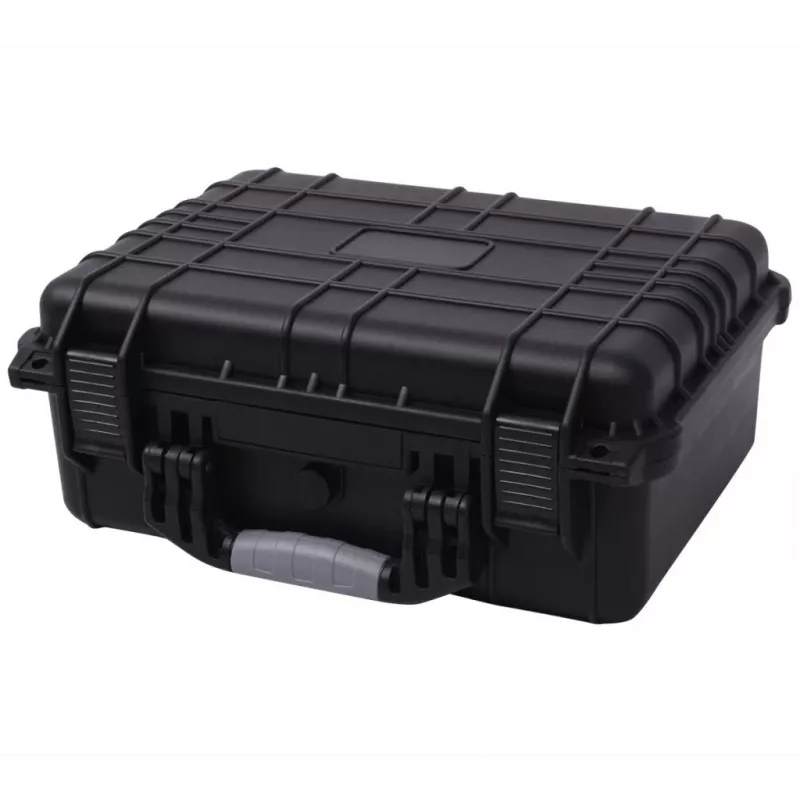 Valiză de protecție pentru echipamente 40.6x33x17.4 cm, Negru, [],mobideco.ro
