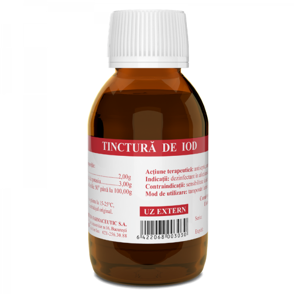 Tinctura de iod x 50ml (Tis) TIS FARMACEUTIC SA