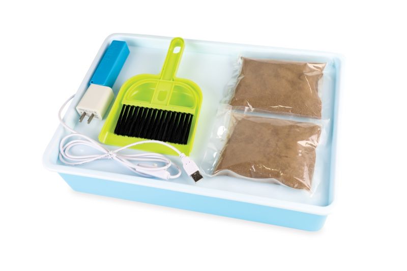 Stimulare vizuala Cutie luminoasa cu nisip 241521 Omfal Educational