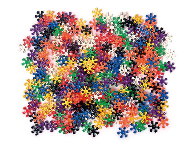 Fixare Set constructie mozaic, 480 buc, 3,7 cm 240553 Omfal