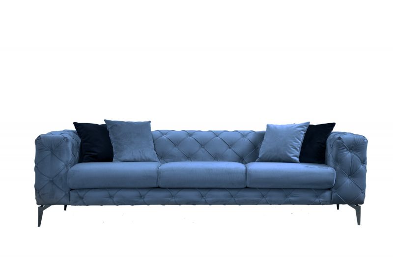 Canapea cu 3 locuri Como 3 Seater - Blue
