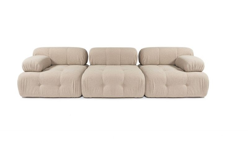 Canapea cu 3 locuri Doblo 3 Seater ( L1-O1-1R) - Peach