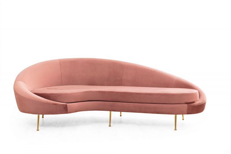 Canapea cu 3 locuri Eses Left - Pink