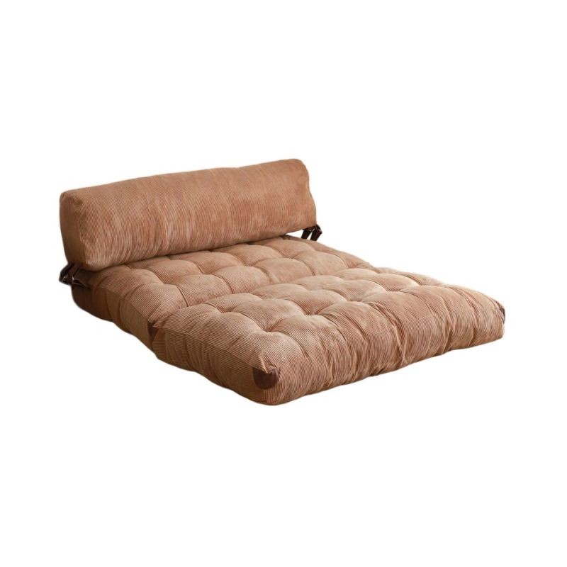 Canapea extensibilă cu 2 locuri Fold Kadife 2 - Camel