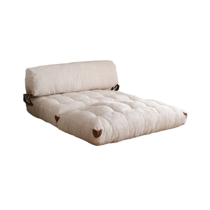 Canapea extensibilă cu 2 locuri Fold Kadife 2 - White