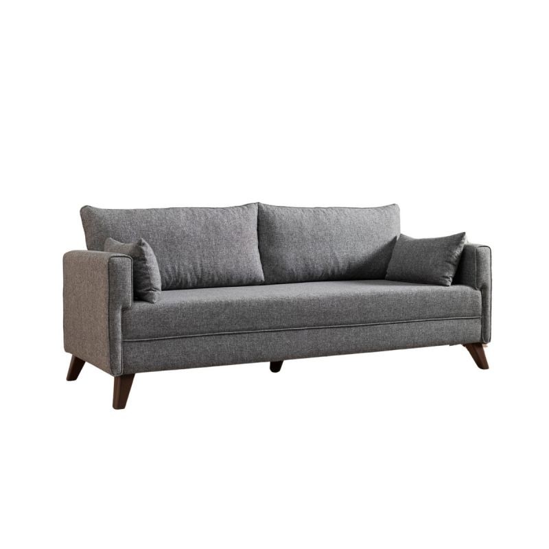 Canapea extensibilă cu 3 locuri Bella Sofa Bed - Grey