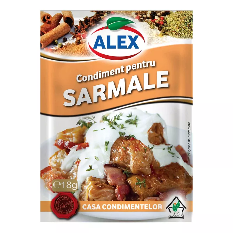 Condiment sarmale, Alex, 18g